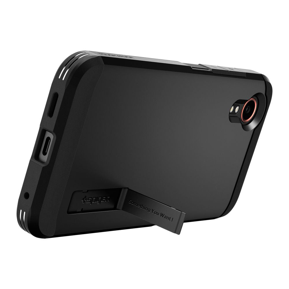 Maska za Samsung Galaxy Xcover7 G556, Spigen, Tough Armor, Crna ACS07505