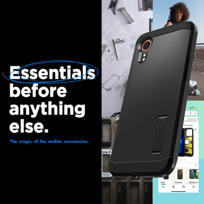 Maska za Samsung Galaxy Xcover7 G556, Spigen, Tough Armor, Crna ACS07505
