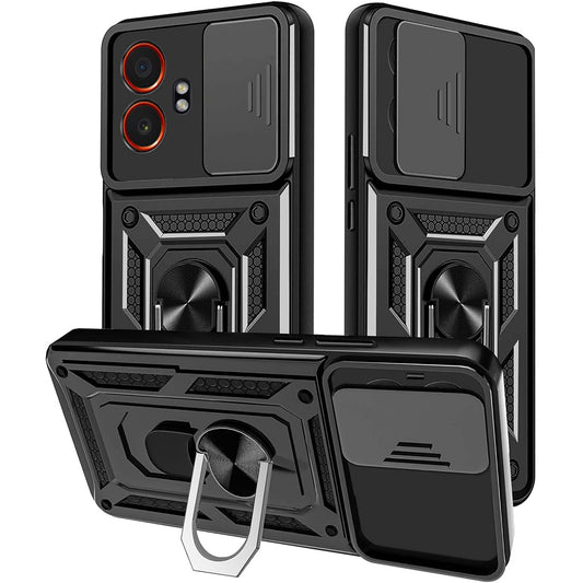 Maska za Samsung Galaxy XCover7 Pro, Techsuit, CamShield, Crna