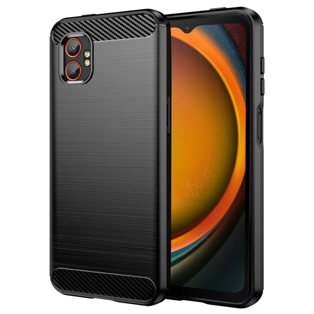 Maska za Samsung Galaxy XCover7 Pro, Techsuit, Karbon, Crna