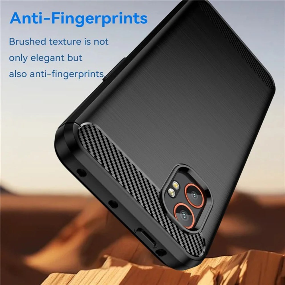 Maska za Samsung Galaxy XCover7 Pro, Techsuit, Karbon, Crna