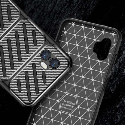 Maska za Samsung Galaxy XCover7 Pro, Techsuit, CarbonFiber, Crna