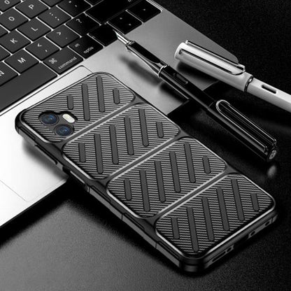 Maska za Samsung Galaxy XCover7 Pro, Techsuit, CarbonFiber, Crna
