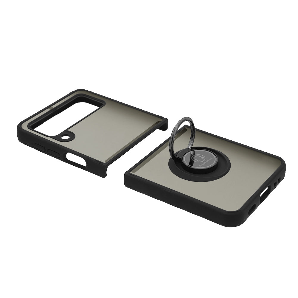 Maska za Samsung Galaxy Z Flip3 5G F711, Techsuit, Glinth, Crna