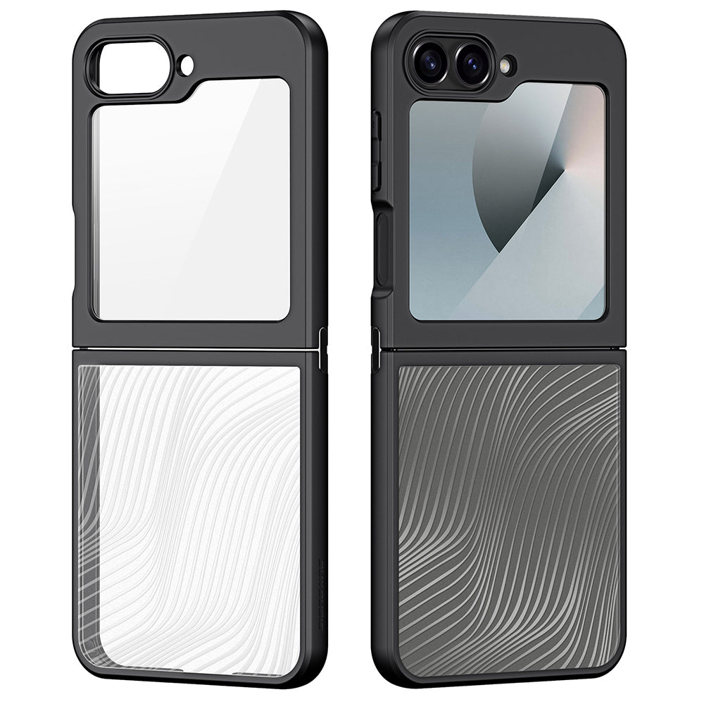 Maska za Samsung Galaxy Z Flip6 F741, DUX DUCIS, Aimo, Crna