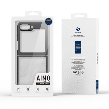 Maska za Samsung Galaxy Z Flip6 F741, DUX DUCIS, Aimo, Crna