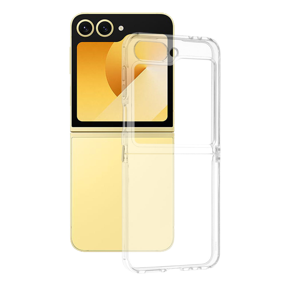 Maska za Samsung Galaxy Z Flip7 FE F761 / Z Flip6 F741, Techsuit, Clear, Transparentna