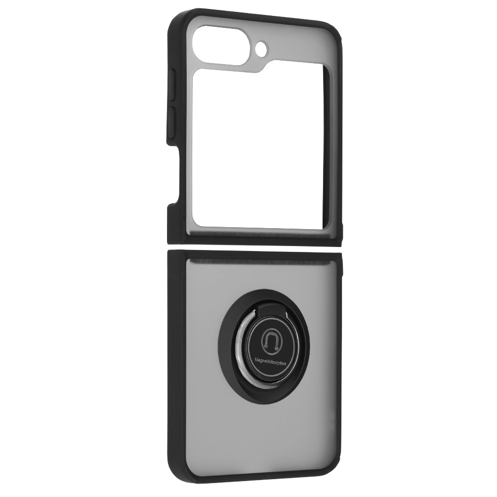 Maska za Samsung Galaxy Z Flip7 FE F761 / Z Flip6 F741, Techsuit, Glinth, Crna