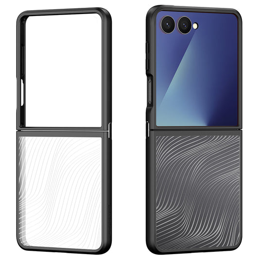 Maska za Samsung Galaxy Z Flip7 F766, DUX DUCIS, Aimo, Crna