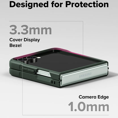 Maska za Samsung Galaxy Z Flip7 F766, Ringke, Onyx, Tamno Zelena