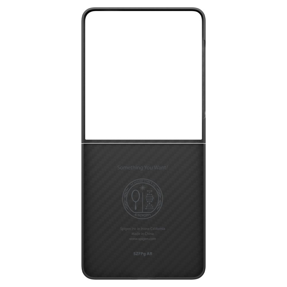 Futrola za Samsung Galaxy Z Flip7 F766, Spigen, Air Skin, Crna ACS09564