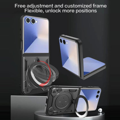Maska za Samsung Galaxy Z Flip7 F766, Techsuit, CamGuard Pro, Ljubičasta
