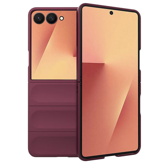 Maska za Samsung Galaxy Z Flip7 F766, Techsuit, Magic Shield, Bordo