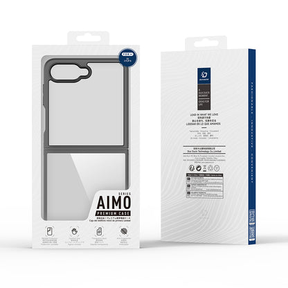 Maska za Samsung Galaxy Z Flip8 F776, DUX DUCIS, Aimo, Crna