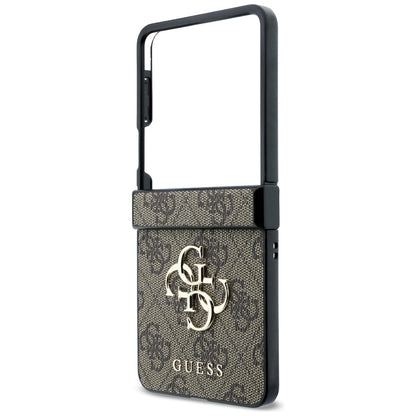 Maska za Samsung Galaxy Z Flip8 F776, Guess, 4G Big Logo, Smeđa
