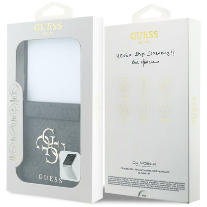 Maska za Samsung Galaxy Z Flip8 F776, Guess, 4G Big Logo, Crna