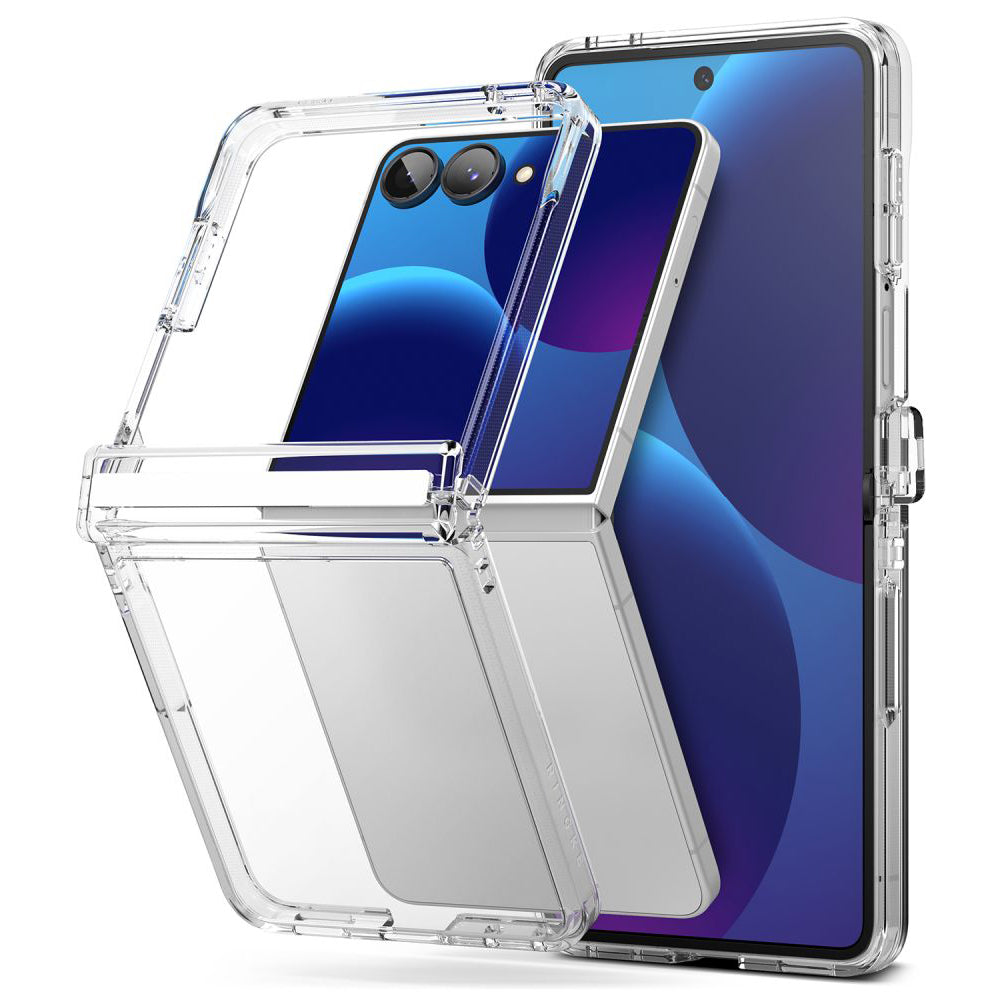 Maska za Samsung Galaxy Z Flip8 F776, Ringke, Fusion Flap, Prozirna