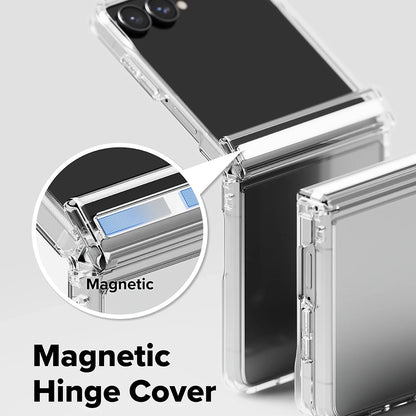 Maska za Samsung Galaxy Z Flip8 F776, Ringke, Fusion Flap, Prozirna