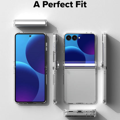Maska za Samsung Galaxy Z Flip8 F776, Ringke, Fusion Flap, Prozirna