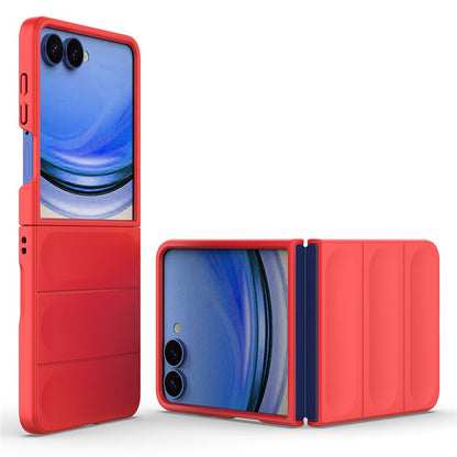 Maska za Samsung Galaxy Z Flip8 F776, Techsuit, Magic Shield, Crvena