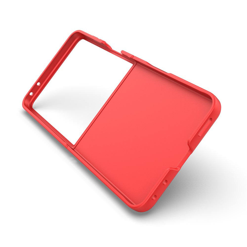 Maska za Samsung Galaxy Z Flip8 F776, Techsuit, Magic Shield, Crvena