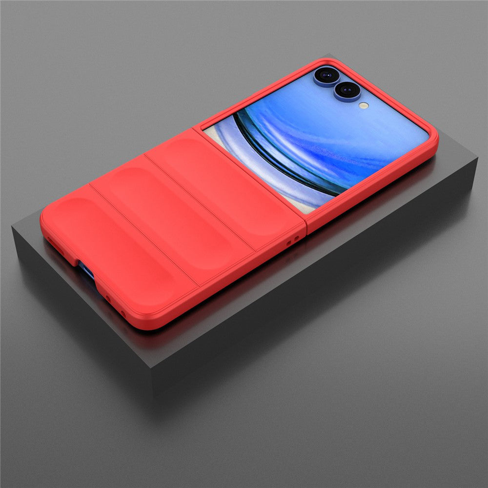 Maska za Samsung Galaxy Z Flip8 F776, Techsuit, Magic Shield, Crvena