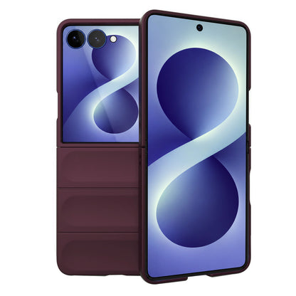Maska za Samsung Galaxy Z Flip8 F776, Techsuit, Magic Shield, Bordo