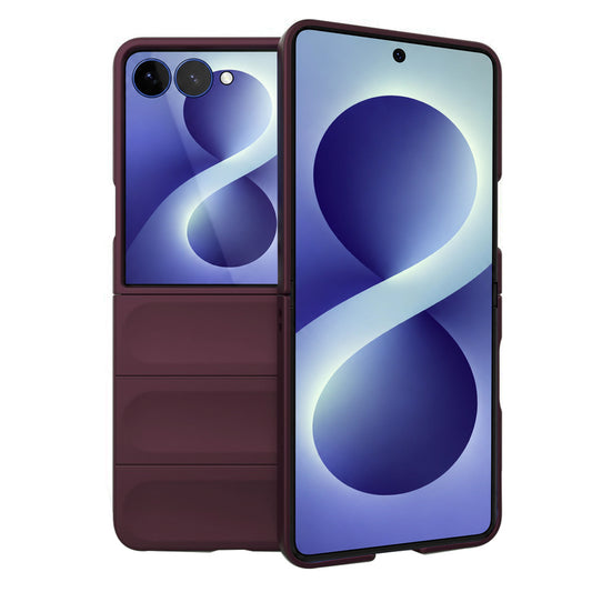 Maska za Samsung Galaxy Z Flip8 F776, Techsuit, Magic Shield, Bordo