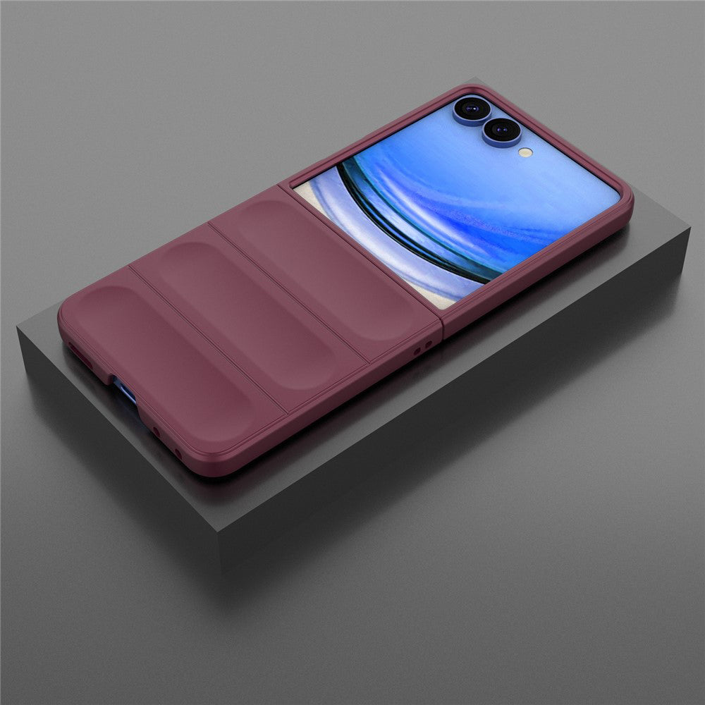 Maska za Samsung Galaxy Z Flip8 F776, Techsuit, Magic Shield, Bordo