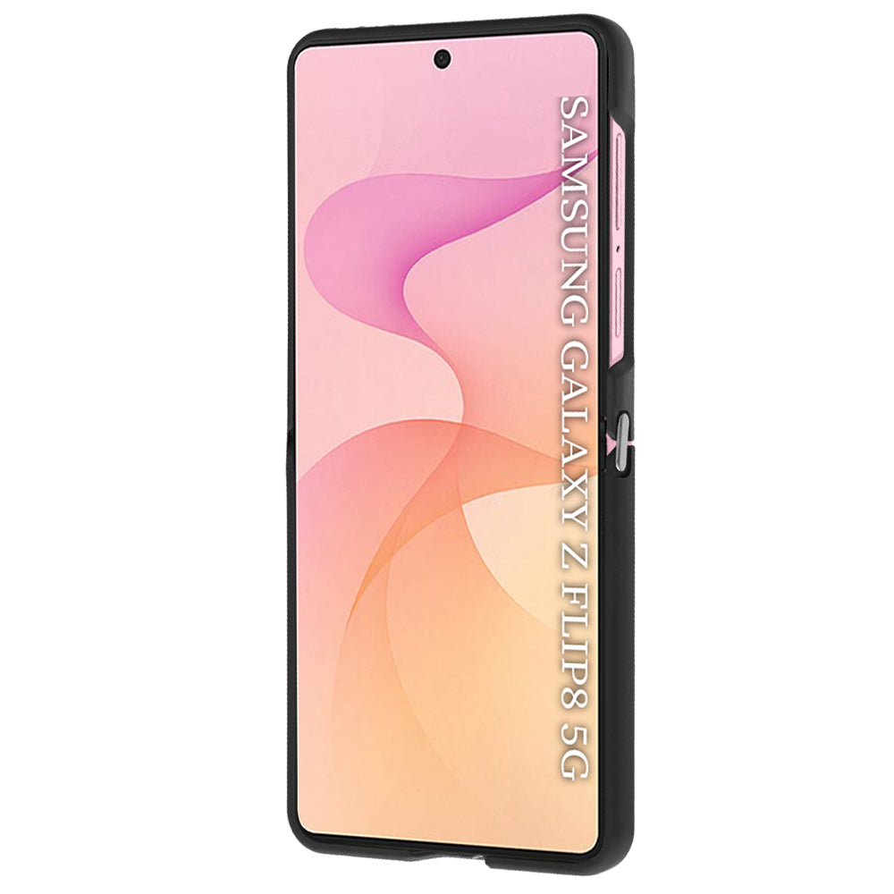 Maska za Samsung Galaxy Z Flip8 F776 / Z Flip7 F766, Techsuit, Glinth, Crna