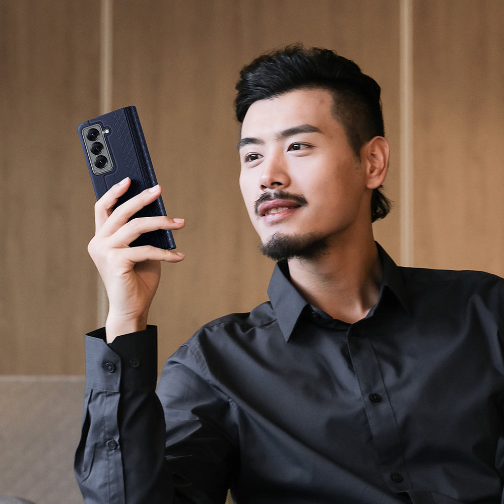 Futrola za Samsung Galaxy Z Fold Special, DUX DUCIS, Bril, Plava
