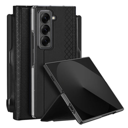 Futrola za Samsung Galaxy Z Fold Special, DUX DUCIS, Bril (s držačem za olovku), Crna