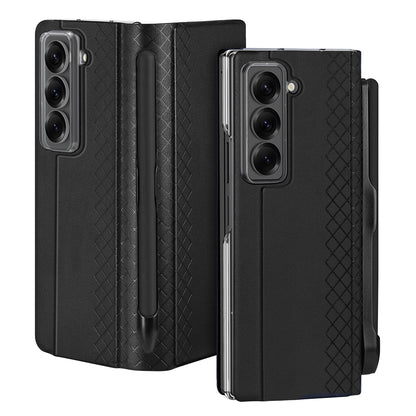 Futrola za Samsung Galaxy Z Fold Special, DUX DUCIS, Bril (s držačem za olovku), Crna