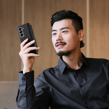 Futrola za Samsung Galaxy Z Fold Special, DUX DUCIS, Bril (s držačem za olovku), Crna