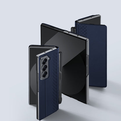 Futrola za Samsung Galaxy Z Fold Special, DUX DUCIS, Bril (s držačem za olovku), Crna
