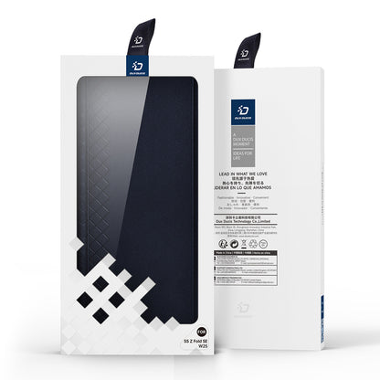 Futrola za Samsung Galaxy Z Fold Special, DUX DUCIS, Bril (s držačem za olovku), Crna