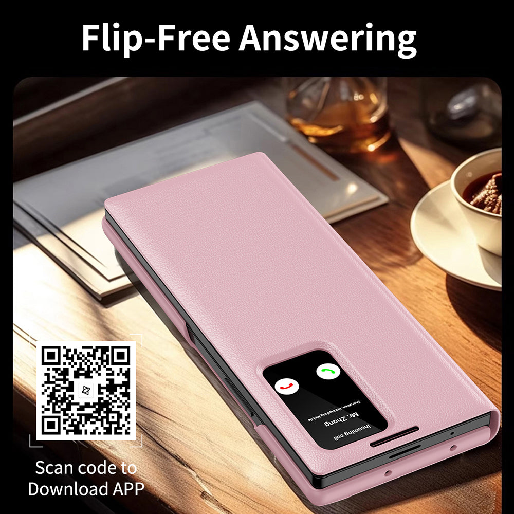 Futrola za Samsung Galaxy Z Fold3 5G F926, Techsuit, SmartView, Roza