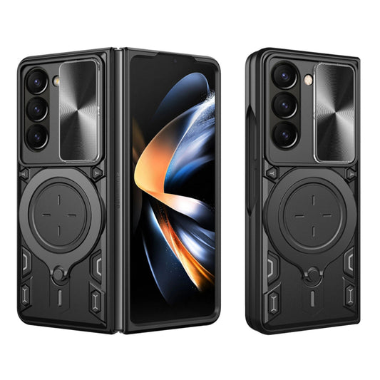 Maska za Samsung Galaxy Z Fold5 F946, Techsuit, CamGuard Pro, Crna