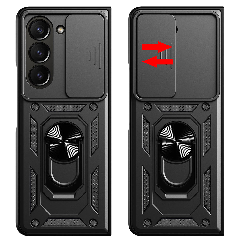 Maska za Samsung Galaxy Z Fold5 F946, Techsuit, CamShield, Crna