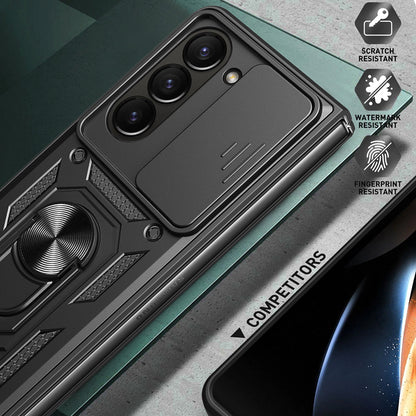 Maska za Samsung Galaxy Z Fold5 F946, Techsuit, CamShield, Crna