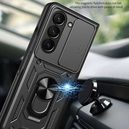 Maska za Samsung Galaxy Z Fold5 F946, Techsuit, CamShield, Crna