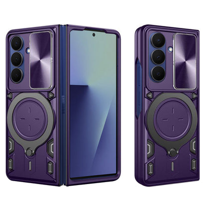 Maska za Samsung Galaxy Z Fold7 F966, Techsuit, CamGuard Pro, Ljubičasta