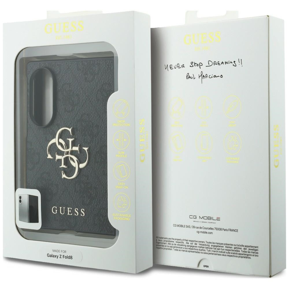 Maska za Samsung Galaxy Z Fold8 F971, Guess, 4G Big Logo, Crna