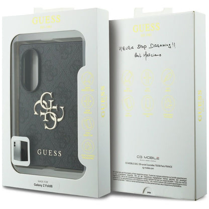 Maska za Samsung Galaxy Z Fold8 F971, Guess, 4G Big Logo, Crna