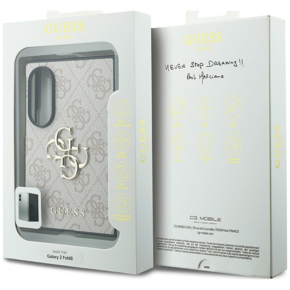 Maska za Samsung Galaxy Z Fold8 F971, Guess, 4G Big Logo, Roza