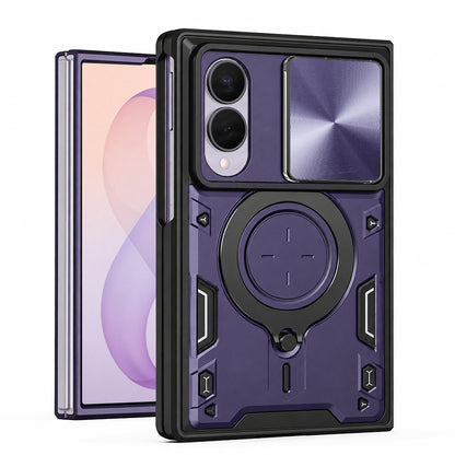 Maska za Samsung Galaxy Z Fold8 F971, Techsuit, CamGuard Pro, Ljubičasta