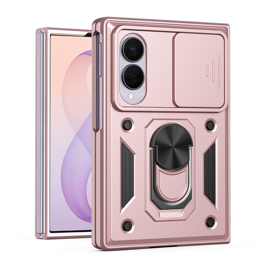 Maska za Samsung Galaxy Z Fold8 F971, Techsuit, CamShield, Ružičasto zlatna