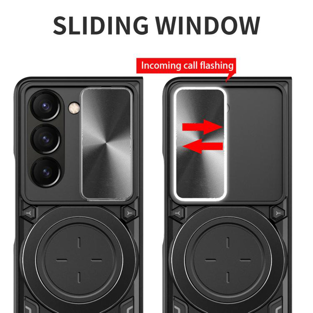 Maska za Samsung Galaxy Z Fold8 Ultra F976 / Z Fold7 F966, Techsuit, CamGuard Pro, Ljubičasta