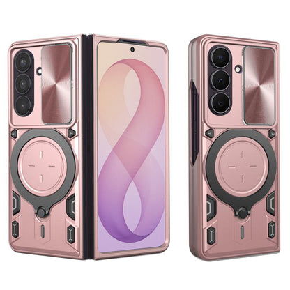 Maska za Samsung Galaxy Z Fold8 Ultra F976 / Z Fold7 F966, Techsuit, CamGuard Pro, Ružičasto Zlatna
