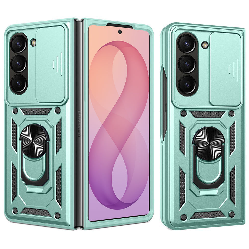 Maska za Samsung Galaxy Z Fold8 Ultra F976 / Z Fold7 F966, Techsuit, CamShield, Zelena